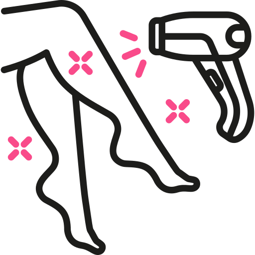 Laser Hair Reduction Icon